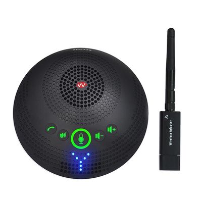 Micrófono de conferencia profesional SQ-M13B 2.4G Micrófono omnidireccional inalámbrico, recogida a 360 grados, audio de alta definición y reducción de ruido