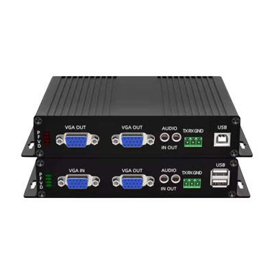 FTTN SQ-VGA01 VGA Fibra óptica terminal de vídeo digital de transmisión a larga distancia antiinterferencia