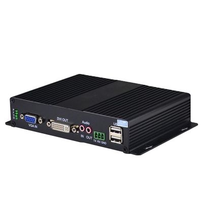 FTTN SQ-VGA01 VGA Fibra óptica terminal de vídeo digital de transmisión a larga distancia antiinterferencia