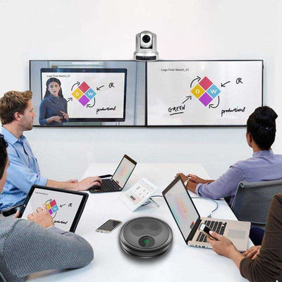 Hablador omnidireccional Micrófono Echo Canceller Micrófono SQ-M4 Conferencia Diente azul