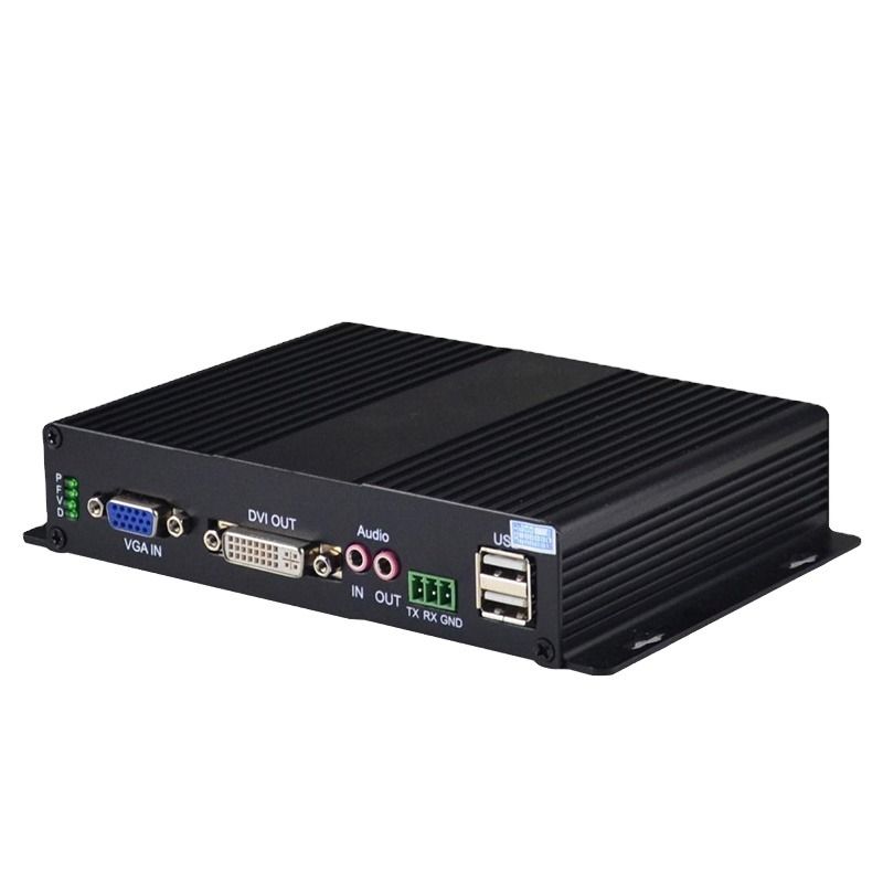 FTTN SQ-VGA01 VGA Fibra óptica terminal de vídeo digital de transmisión a larga distancia antiinterferencia